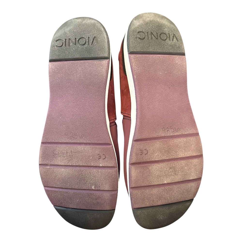 Vionic Cadee Sneaker Women 11 Wine Burgundy Slip On Mary Jane 10010027 - Picture 4 of 7